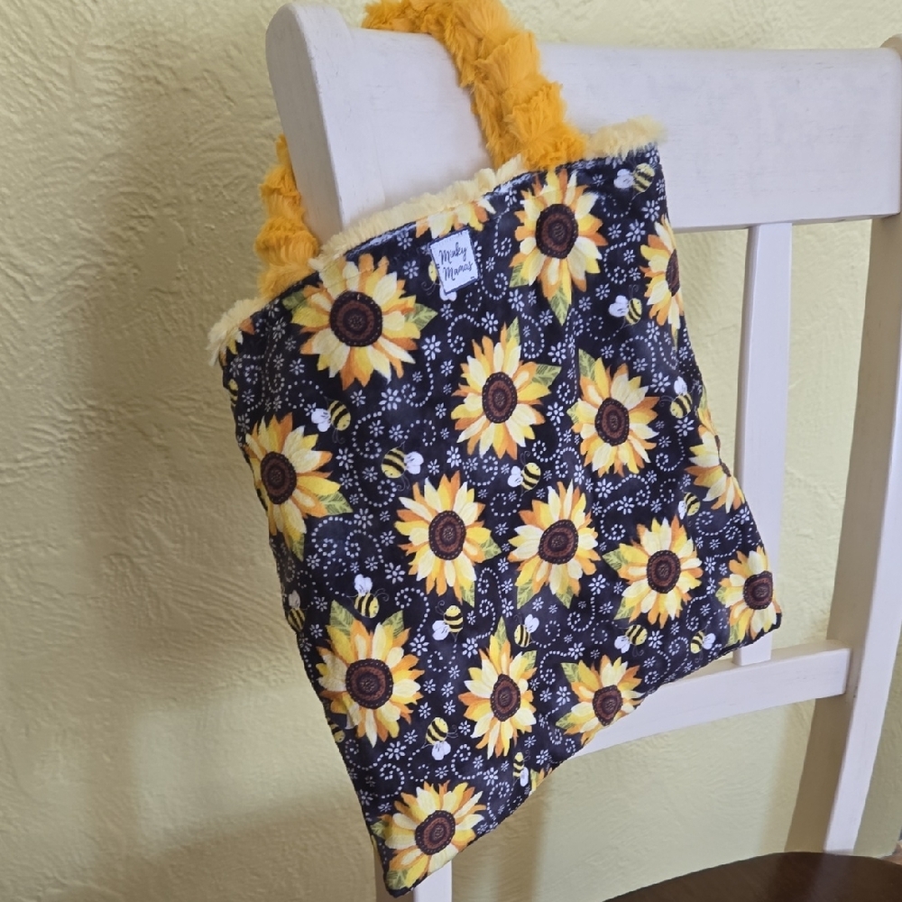 Minky Mamas Sunflower Bag